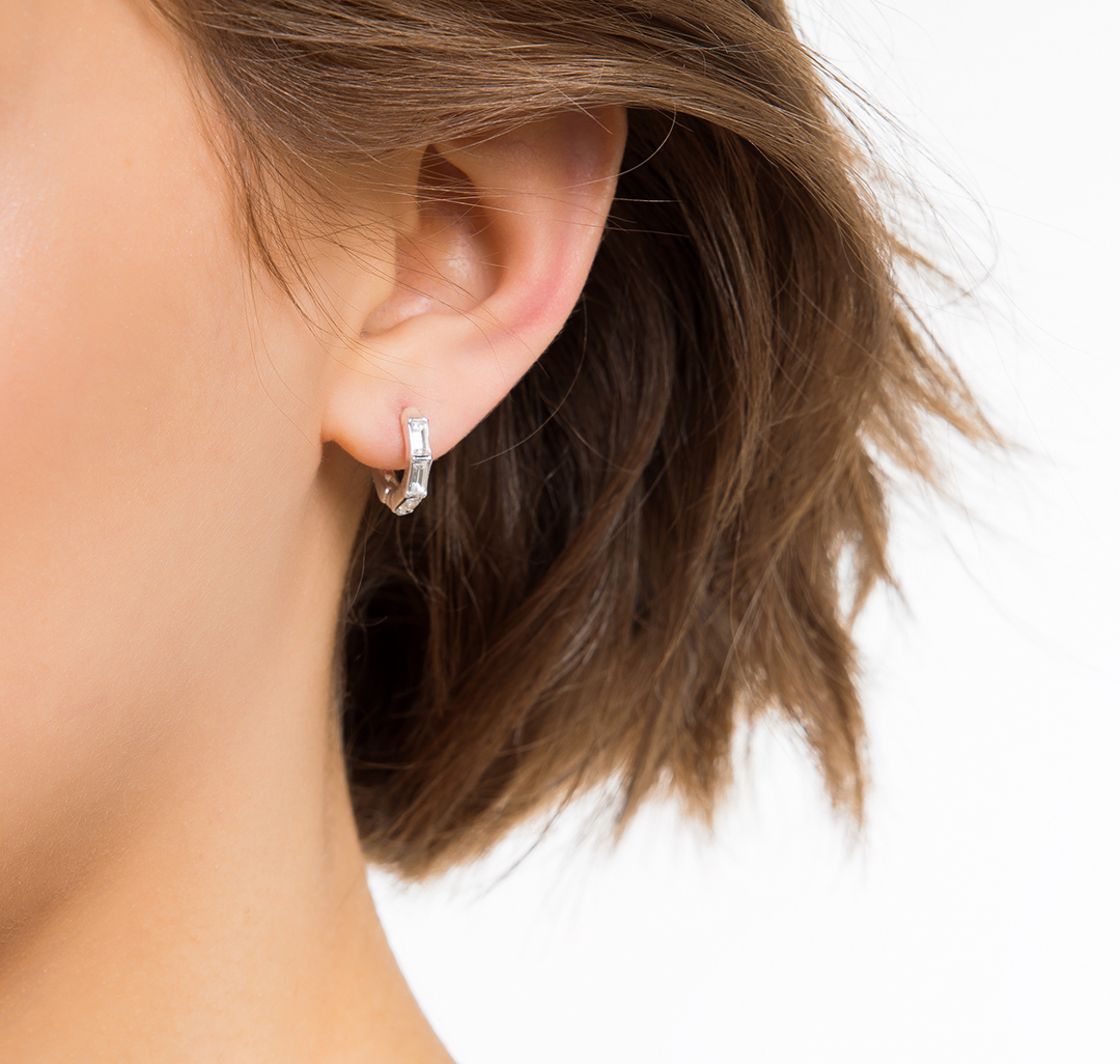 Набор серег (2 пары) Мармалато, цвет Золото-жемчуг-белое серебро #3