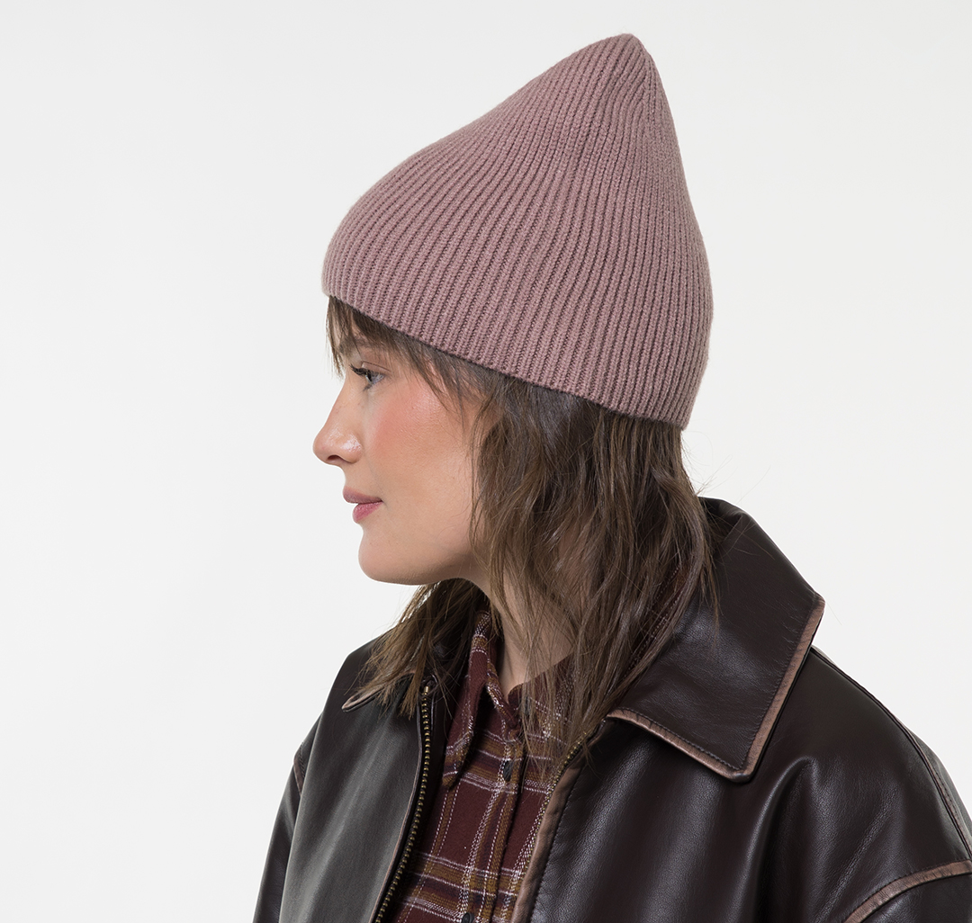 Шапка Мармалато, цвет Пыльно-розовый #2