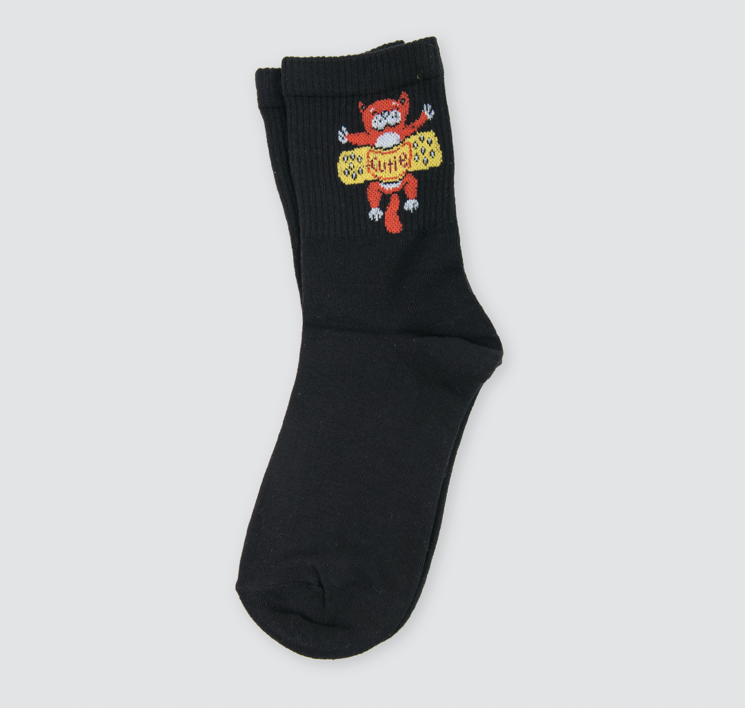 Носки Мармалато, цвет Черный-мультиколор #1