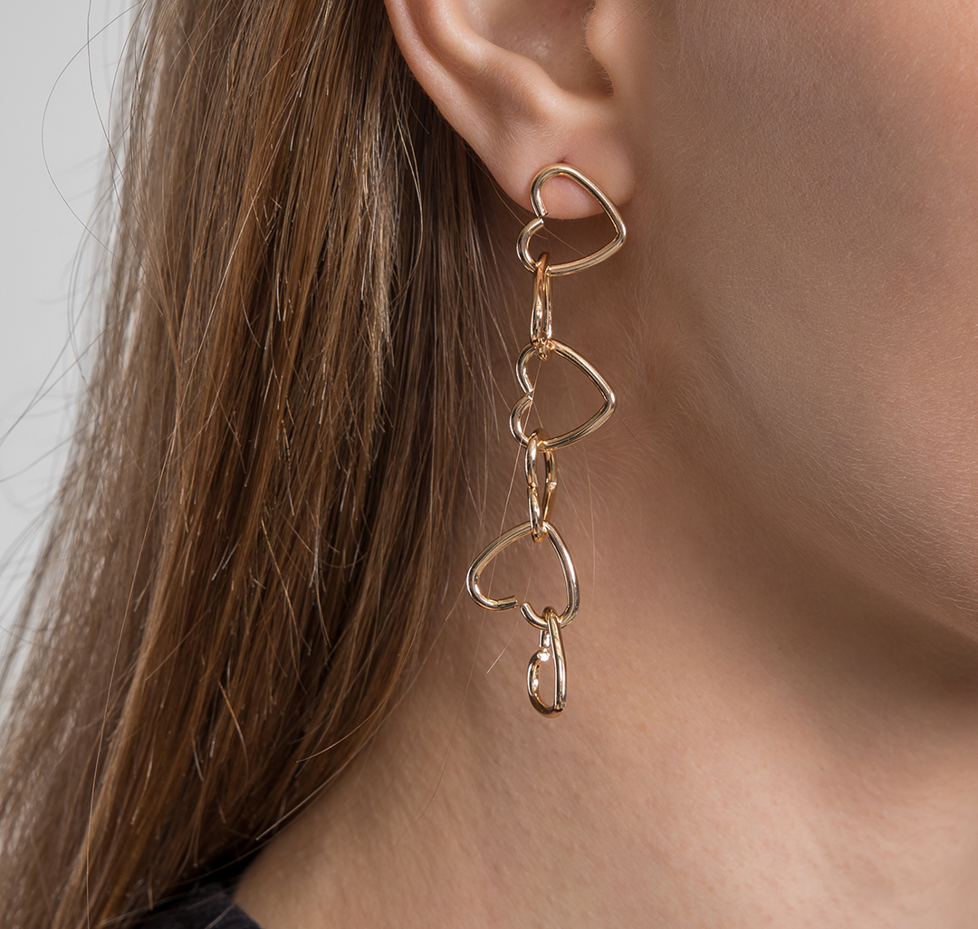 Серьги Мармалато, цвет Золото #3