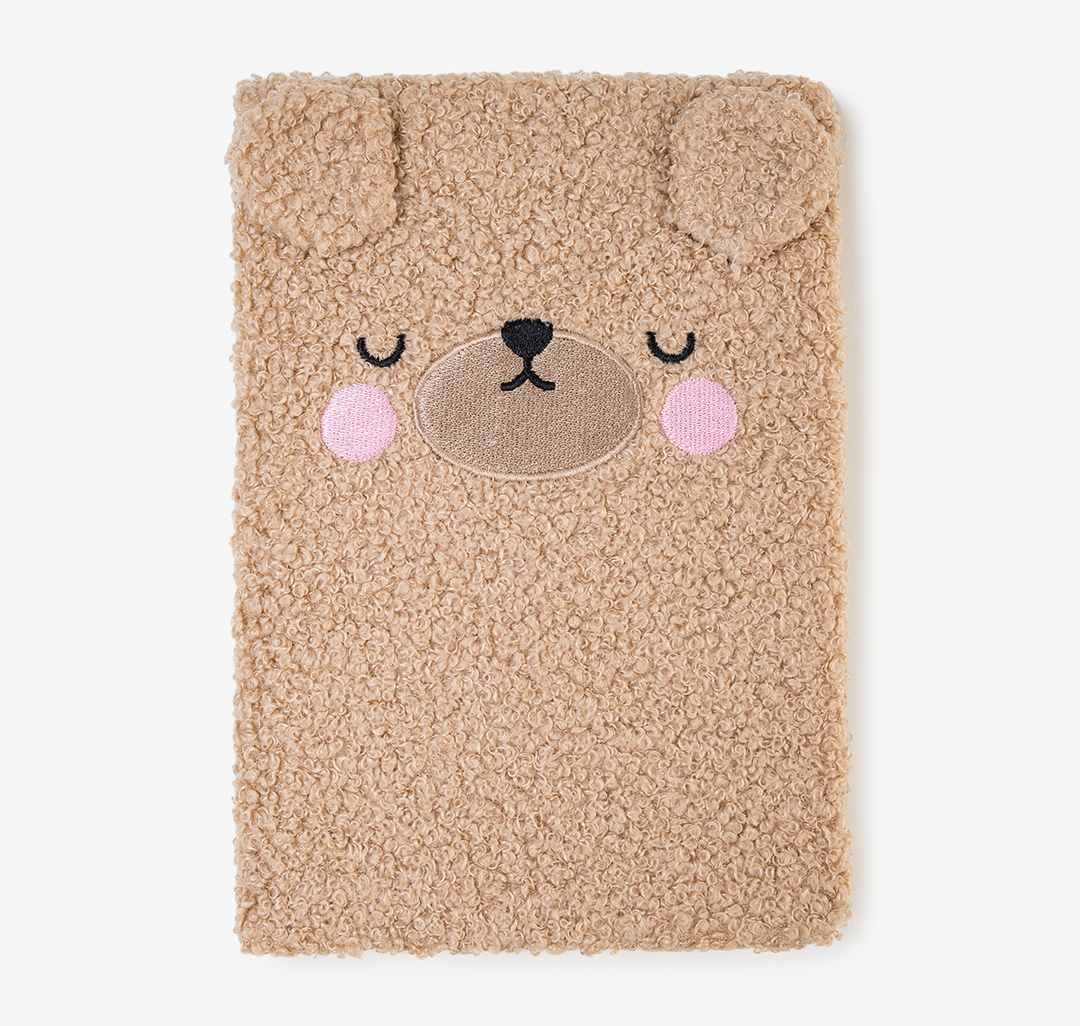 Блокнот Мармалато, цвет Бежевый-черный-розовый #1