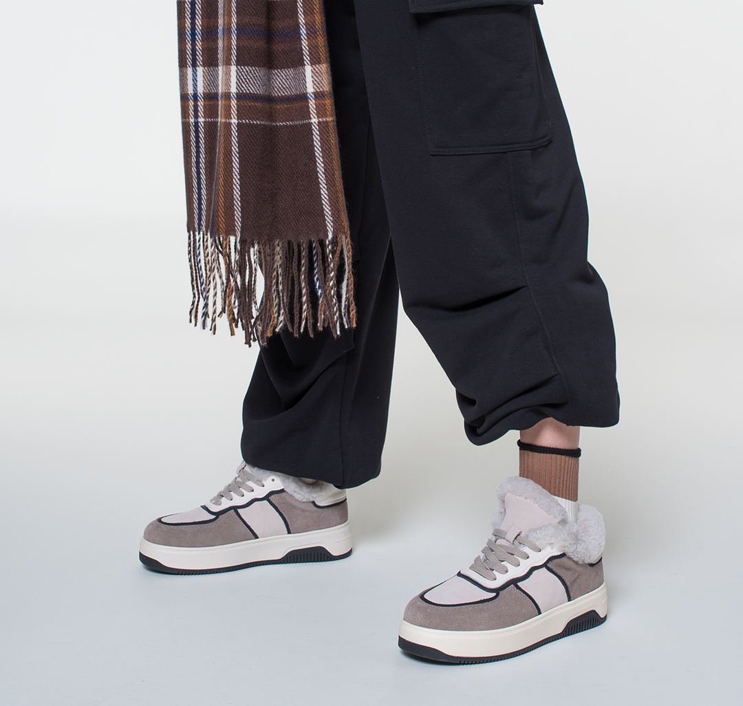 Кеды Мармалато, цвет Бежевый-черный #4