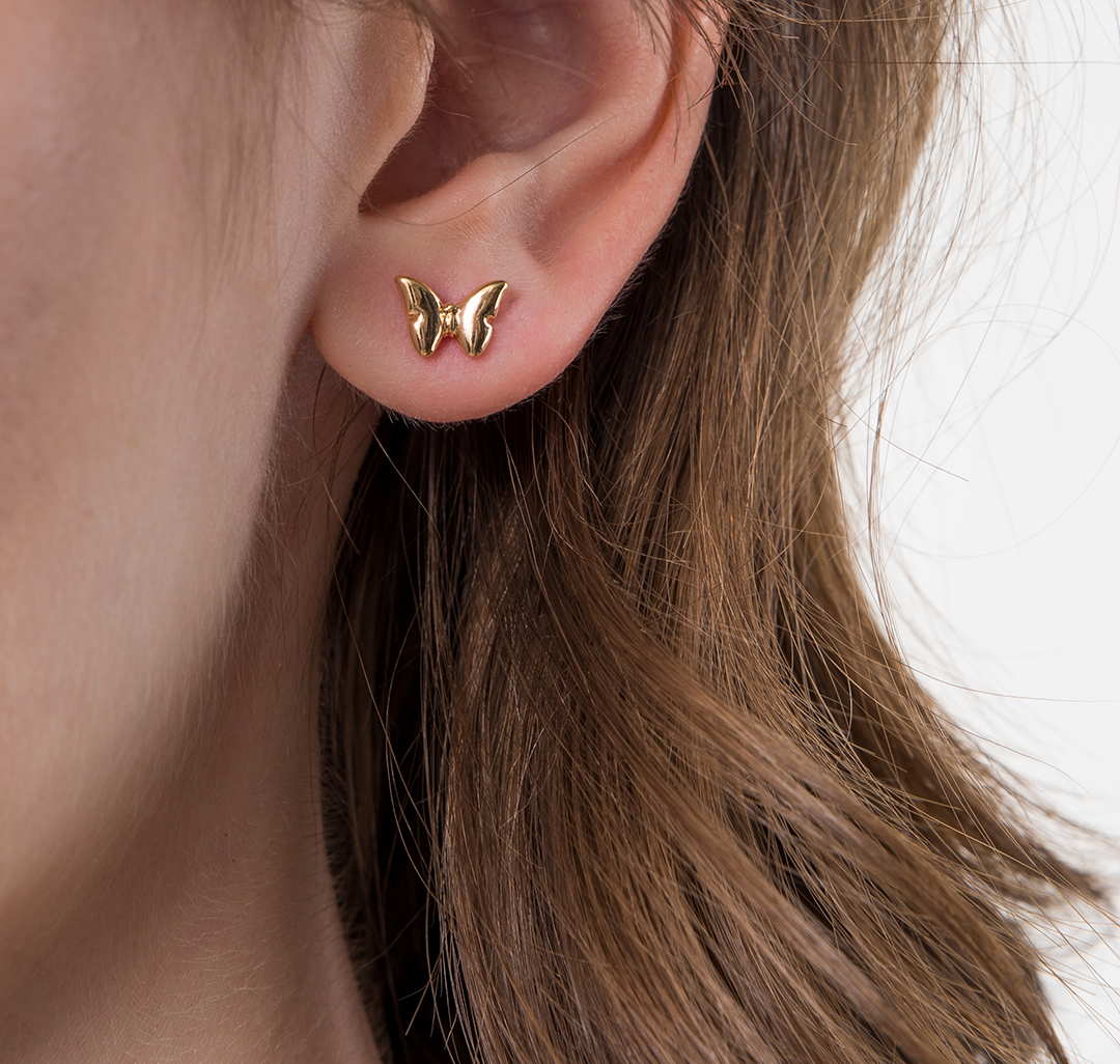 Набор серег (2 пары) Мармалато, цвет Золото-серебро #2