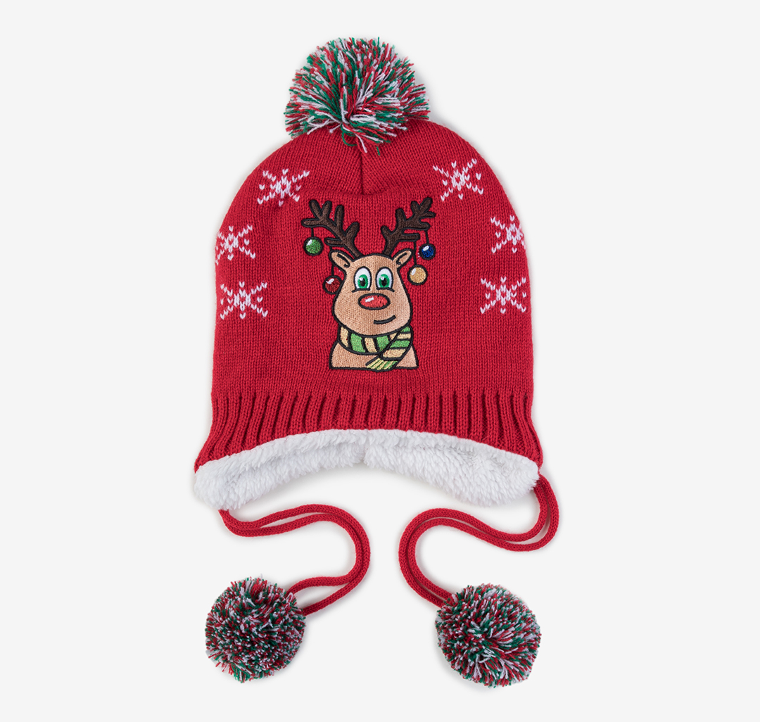 Шапка Мармалато, цвет Красный-белый-зеленый #1