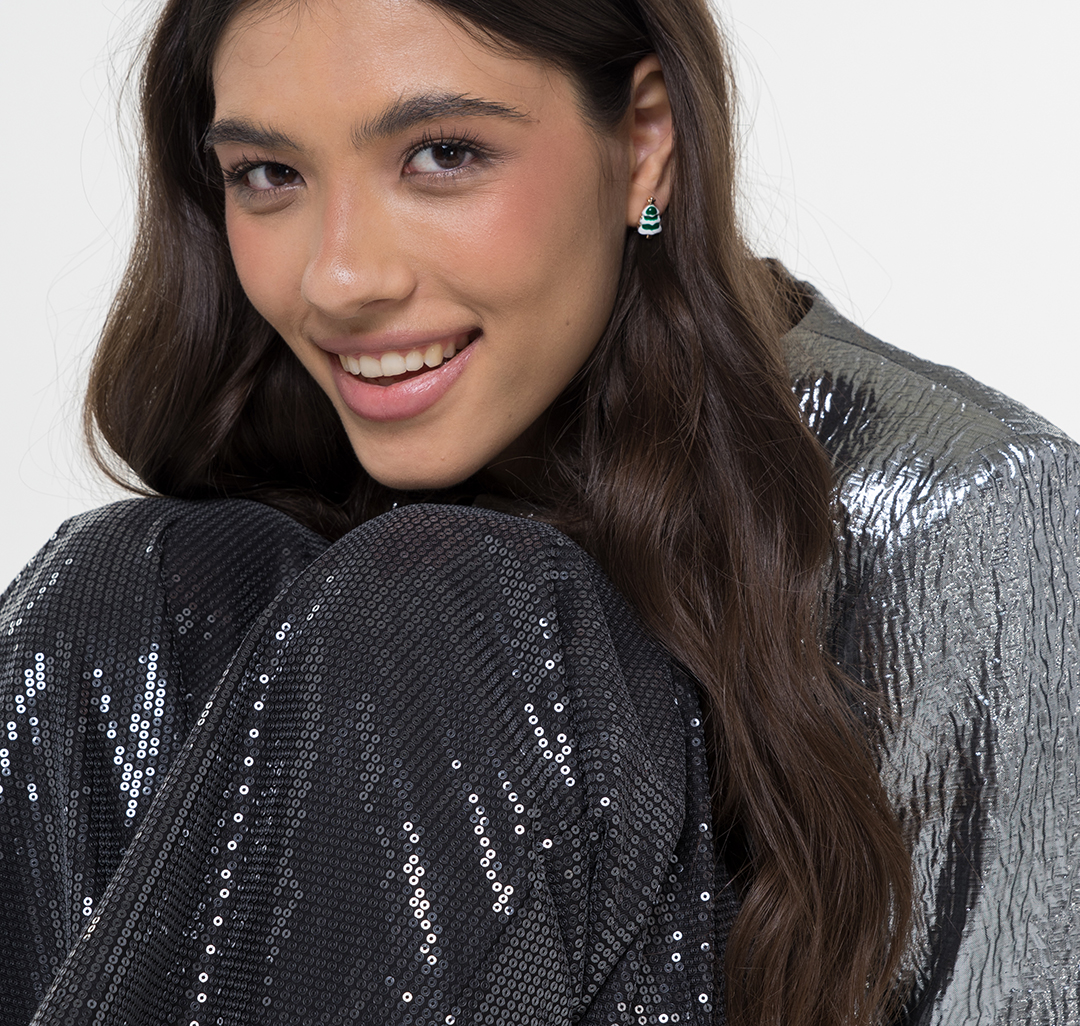 Набор серег (2 пары) Мармалато, цвет Золото-мультиколор #3