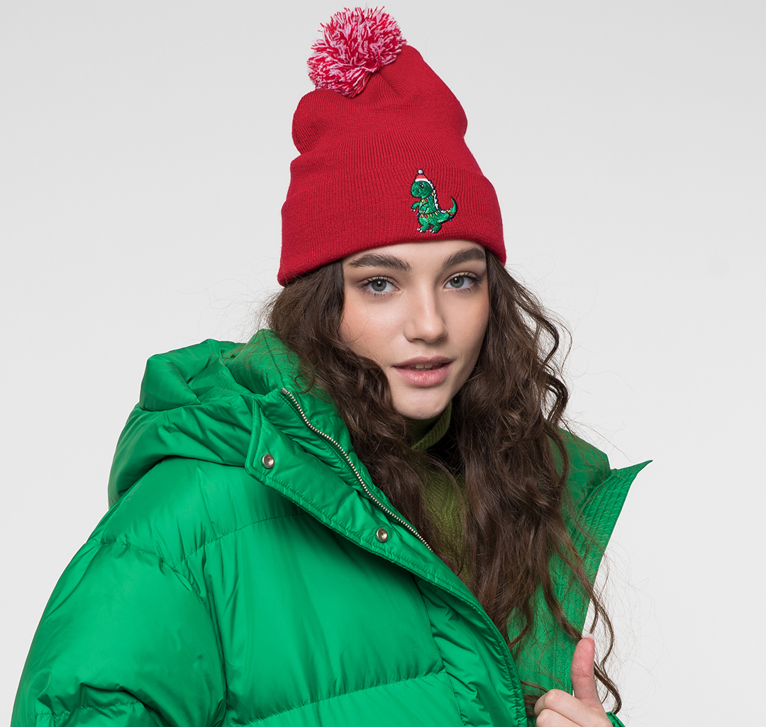 Шапка Мармалато, цвет Красный-белый-зеленый #1