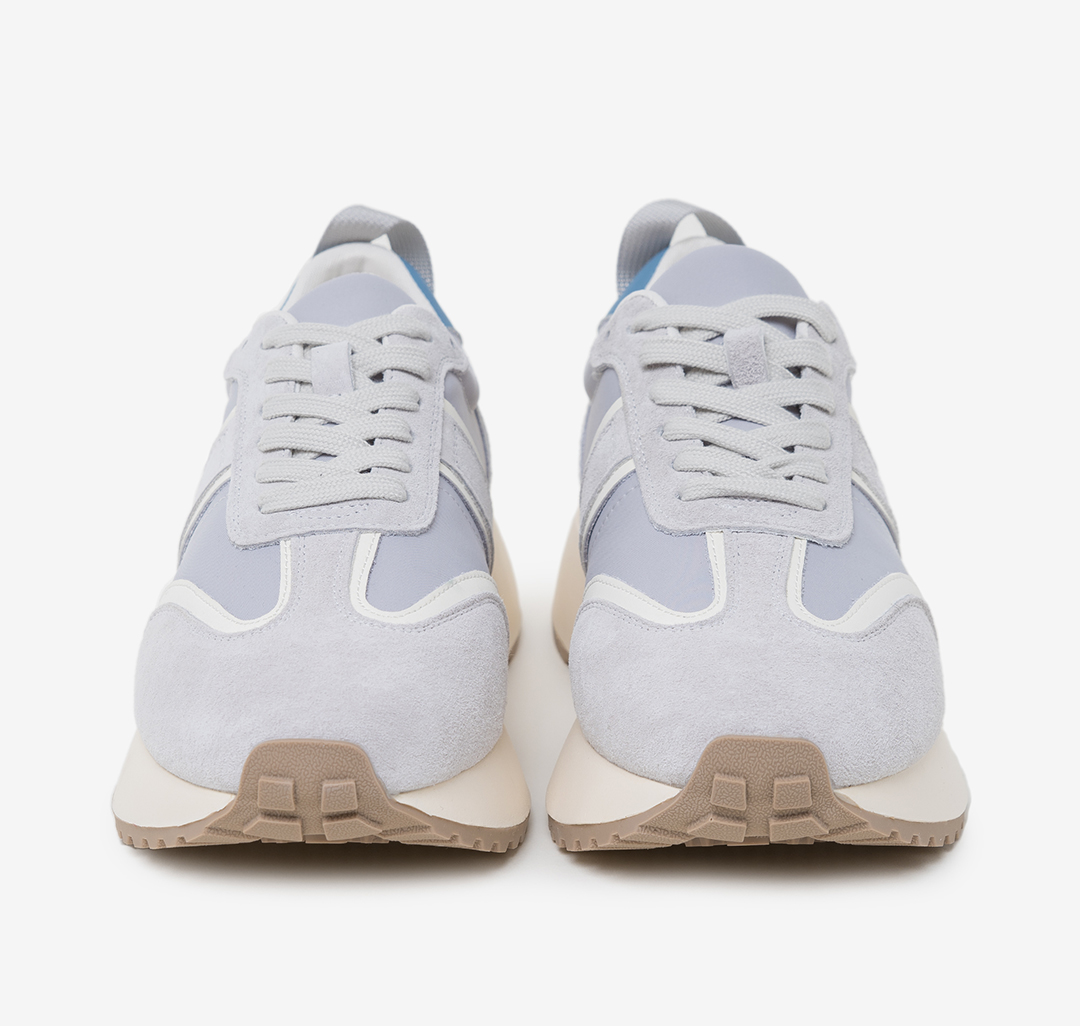 Кроссовки Мармалато, цвет Серый-голубой-молочный #5