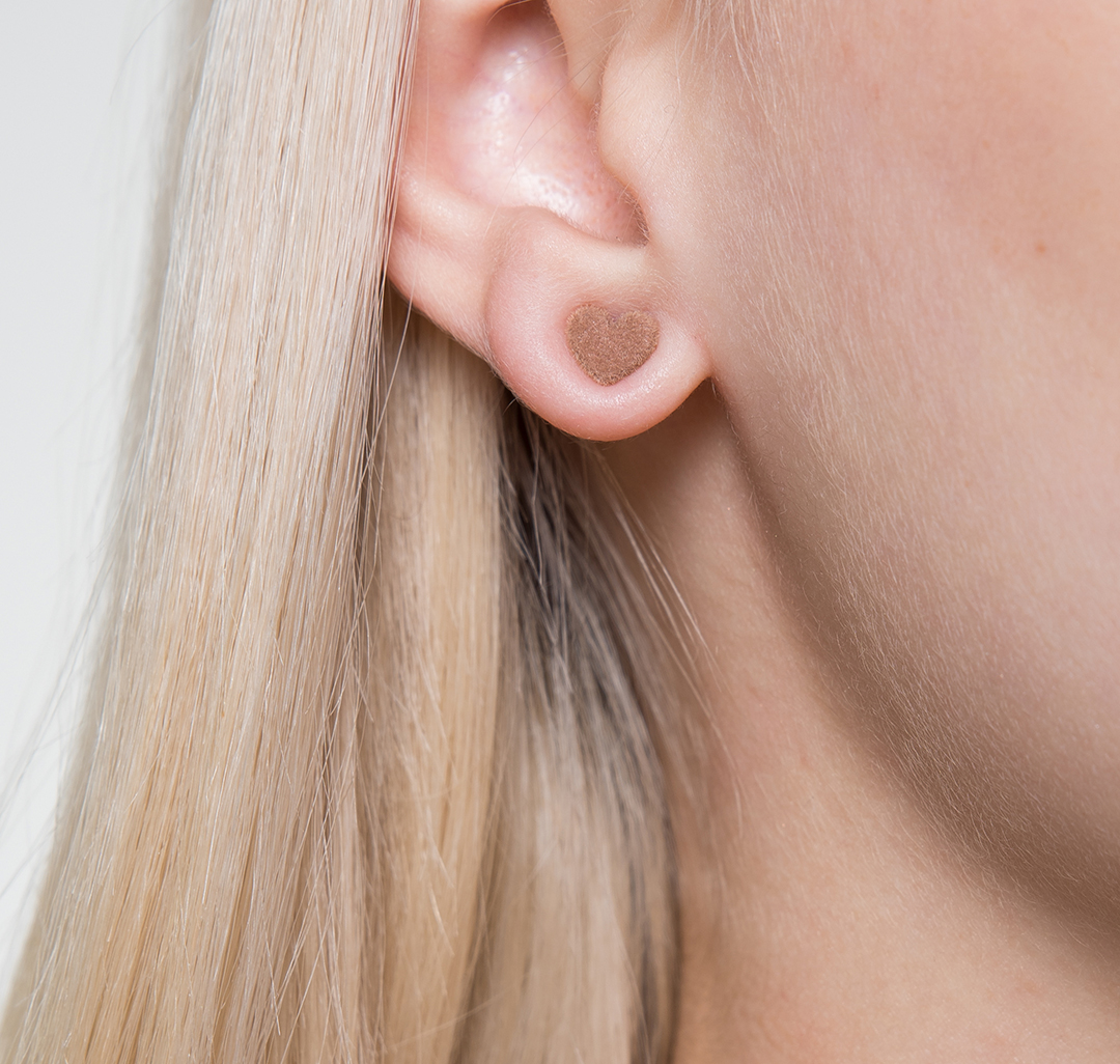 Набор серег (3 пары) Мармалато, цвет Коричневый-жемчуг #3