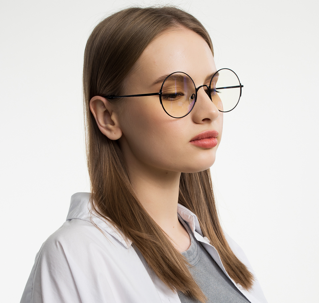 Очки Мармалато, цвет Прозрачный-черный #3