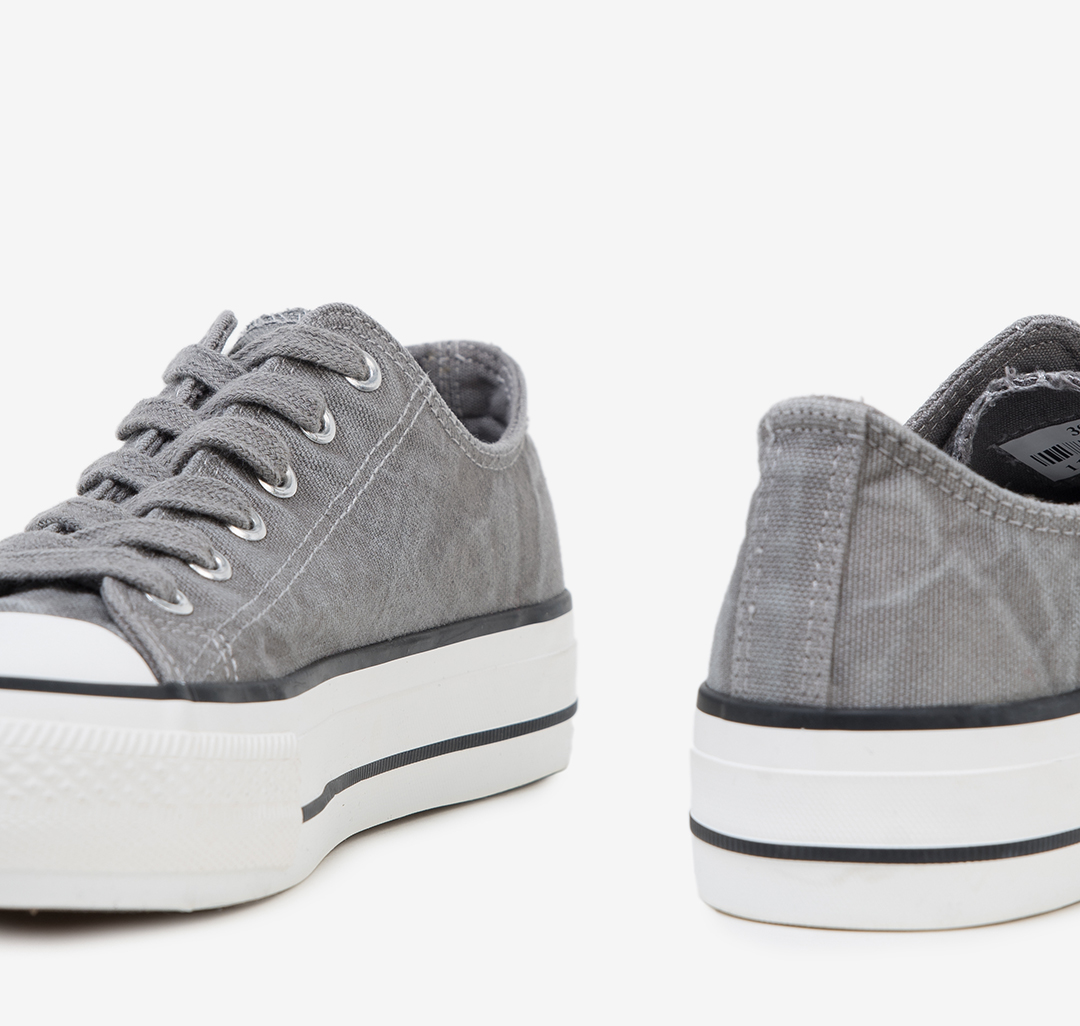 Кеды Мармалато, цвет Серый-белый #7