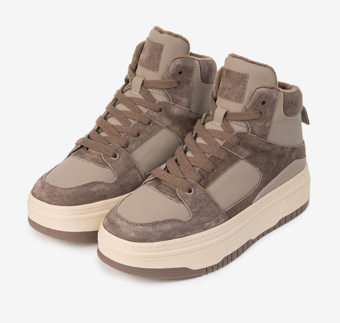 Кеды Мармалато, цвет Коричневый-бежевый #2