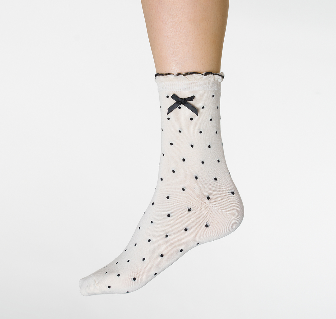 Носки (1 пара) Мармалато, цвет Бежевый-черный #2