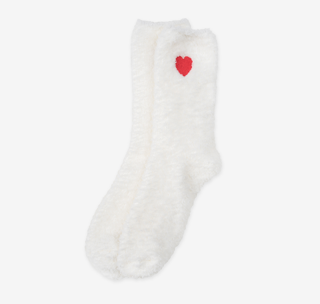Носки (1 пара) Мармалато, цвет Молочный-красный #1