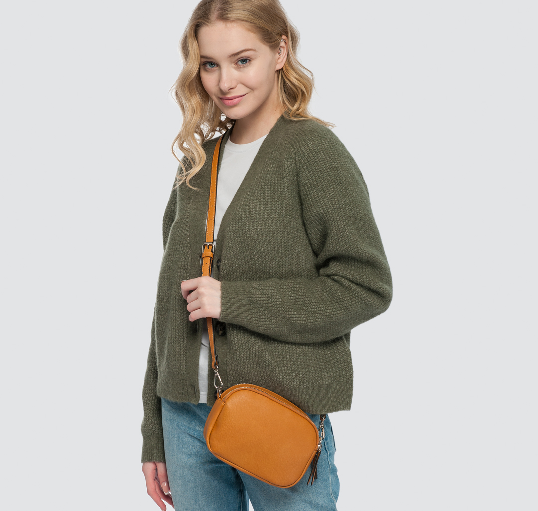 Сумка-кошелек Мармалато, цвет Горчичный #5