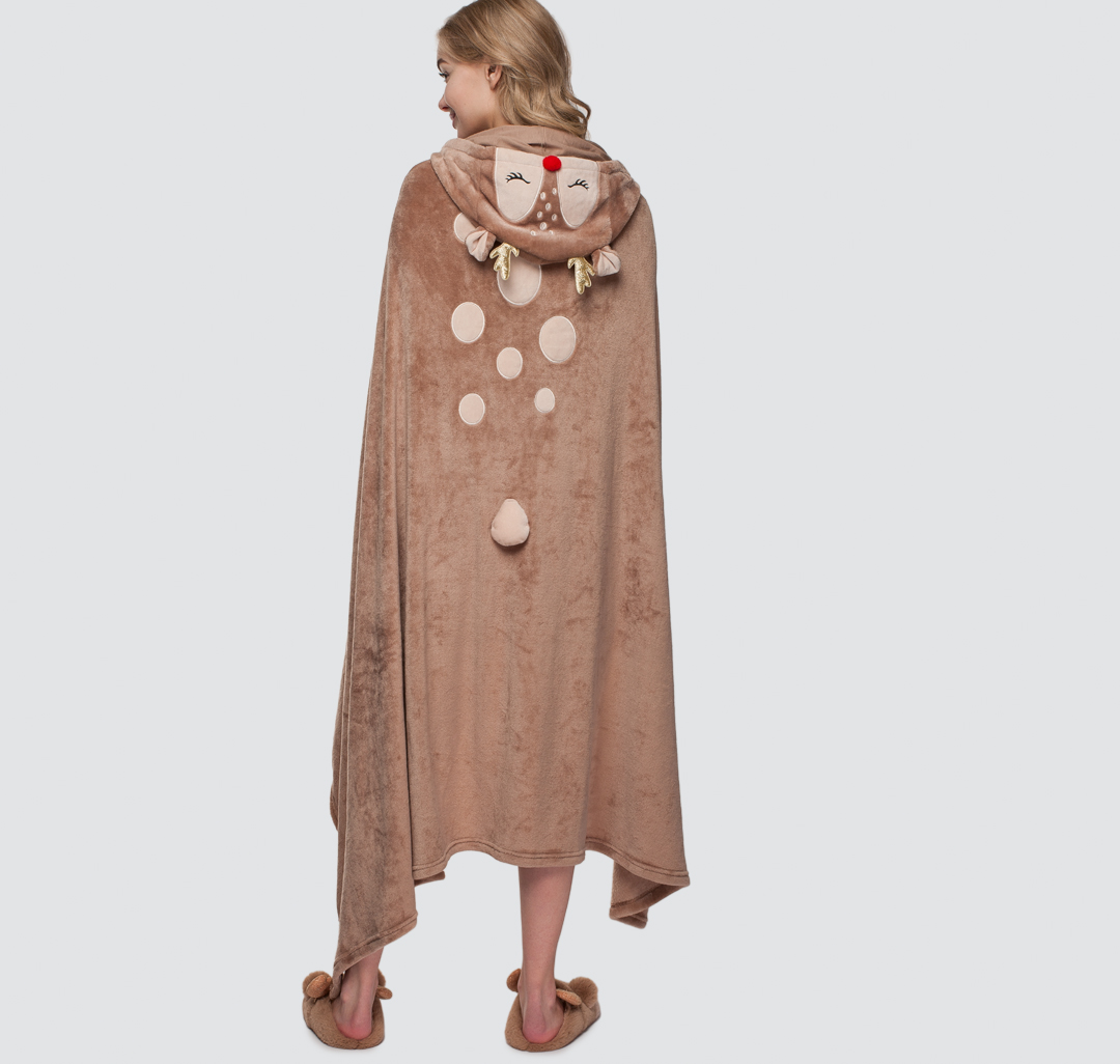 Плед Мармалато, цвет Коричневый-мультиколор #3