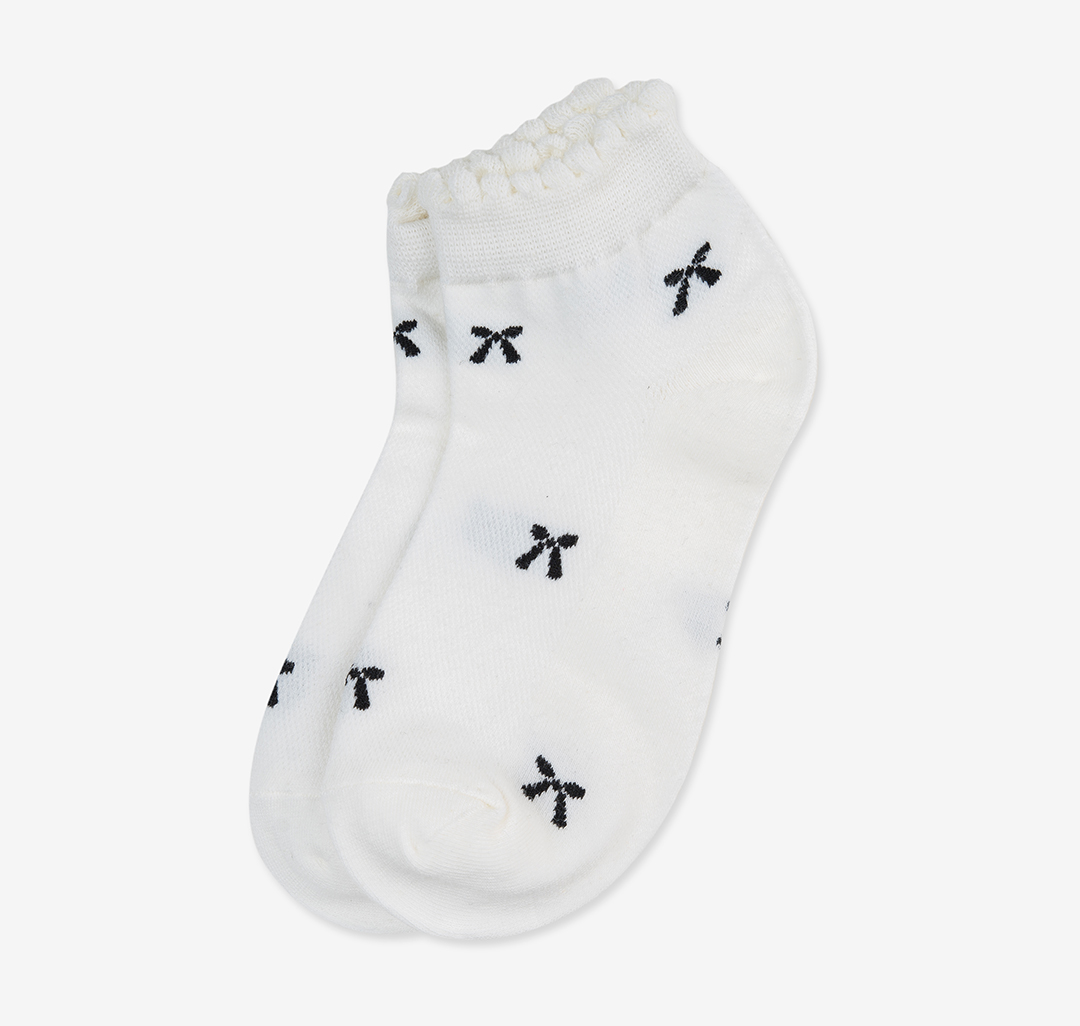 Носки (1 пара) Мармалато, цвет Белый-черный #2