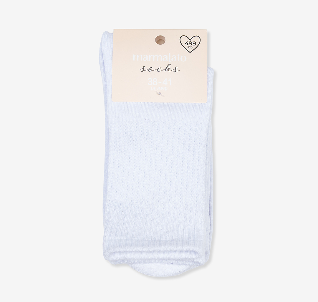 Носки (2 пары) Мармалато, цвет Белый #4