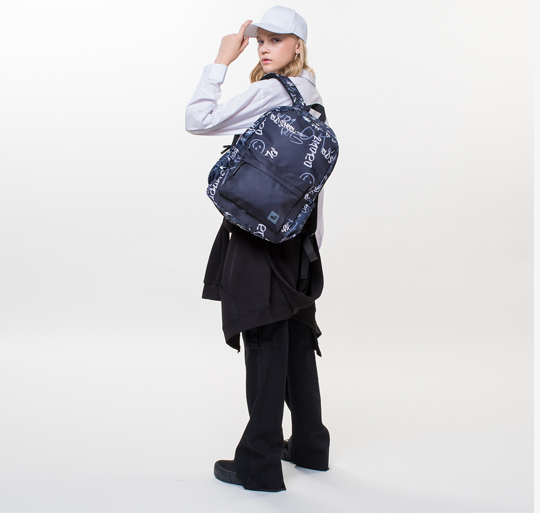 Рюкзак Мармалато, цвет Черный-белый #5