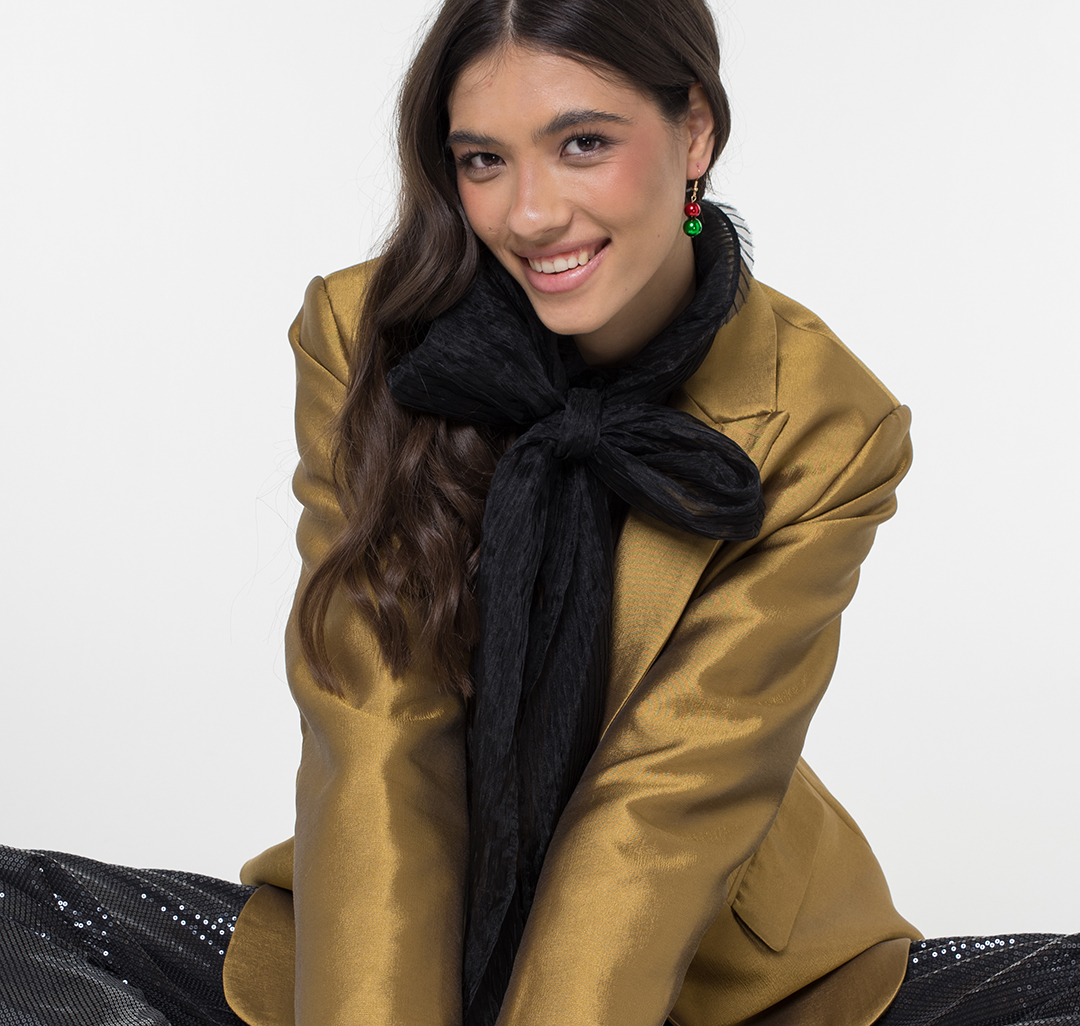 Набор серег (3 пары) Мармалато, цвет Белое серебро-прозрачный-мультиколор #2