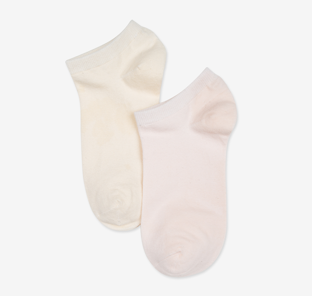 Носки (2 пары) Мармалато, цвет Молочный-пудровый #1