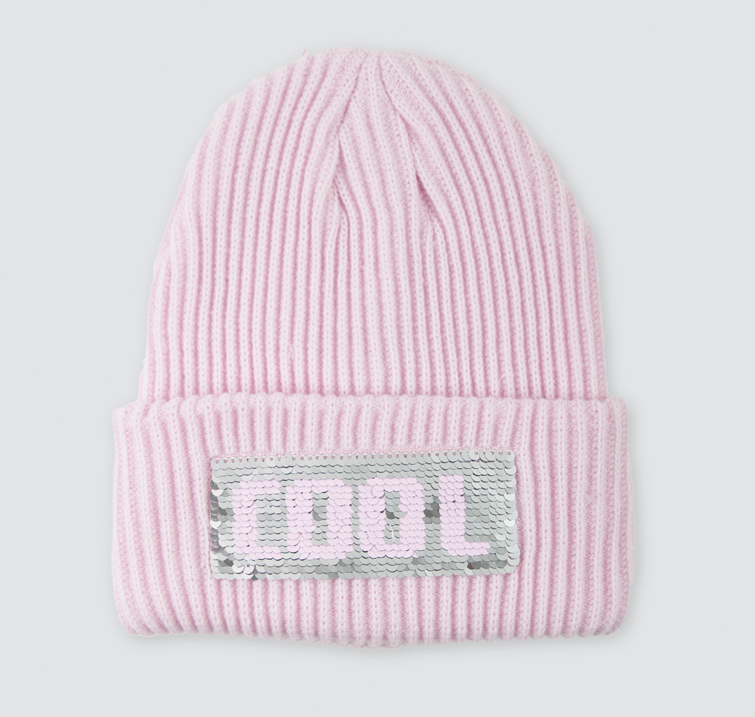 Шапка Мармалато, цвет Розовый-серебро-черный #1