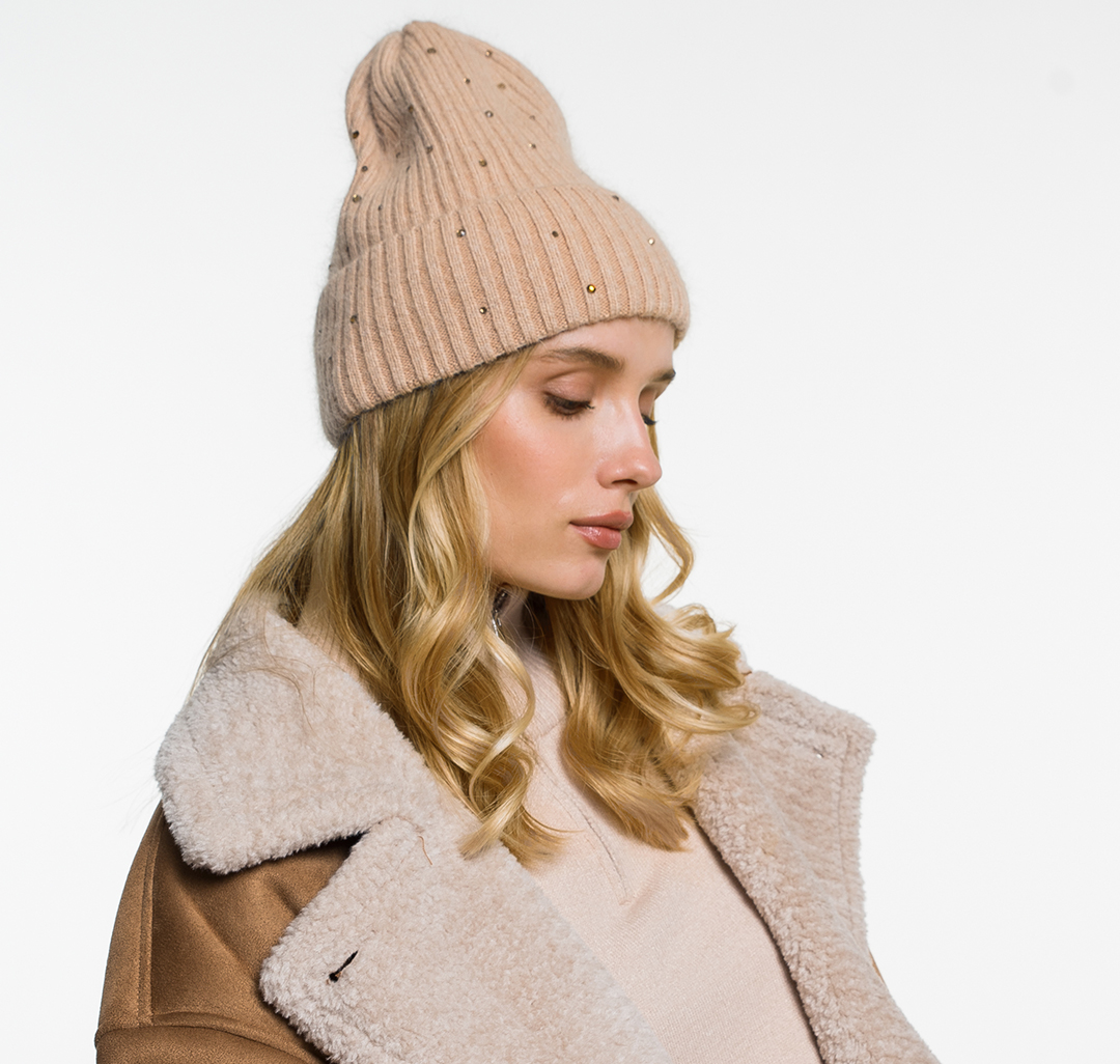 Шапка Мармалато, цвет Бежевый #2