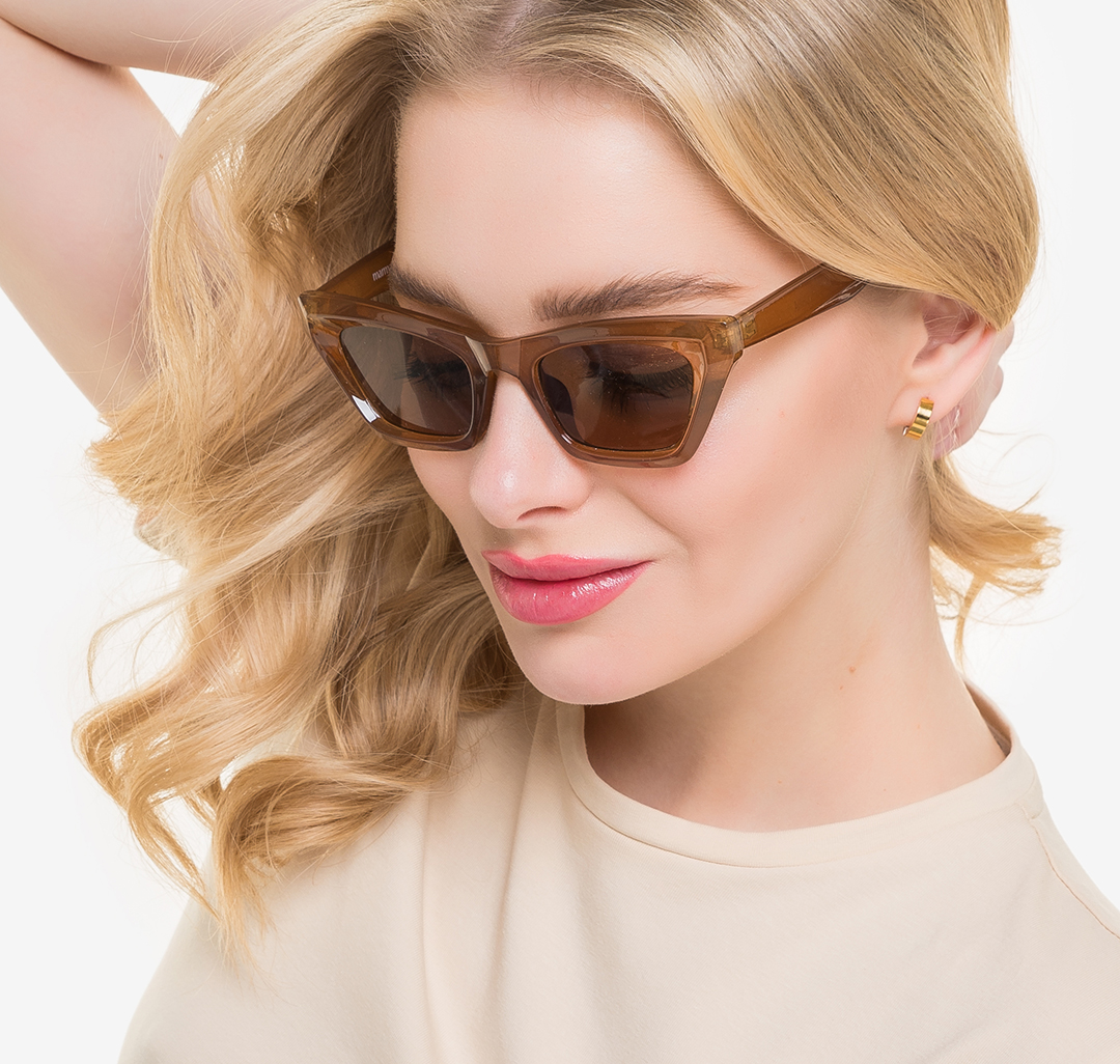 Очки Мармалато, цвет Коричневый #1