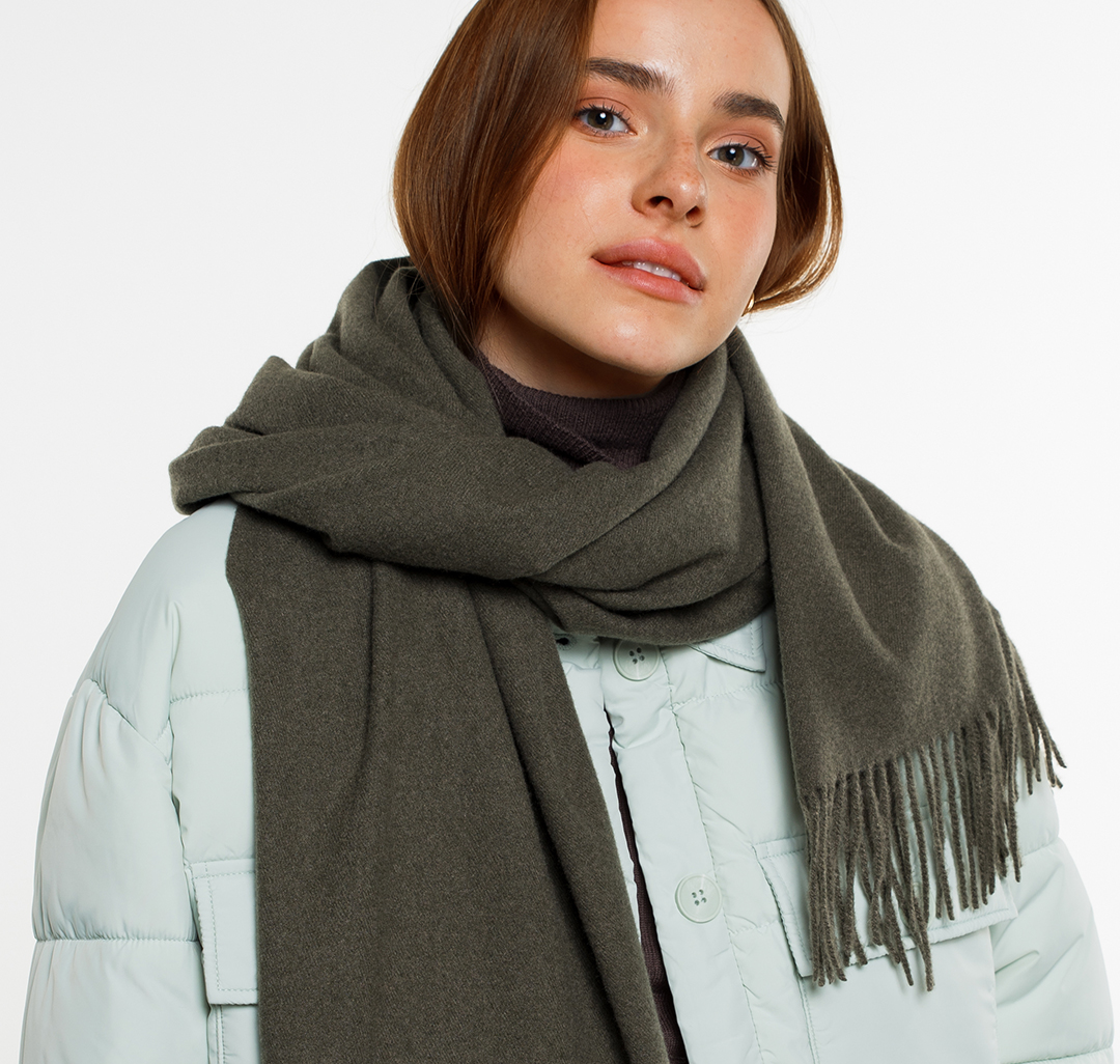 Палантин Мармалато, цвет Хаки #2