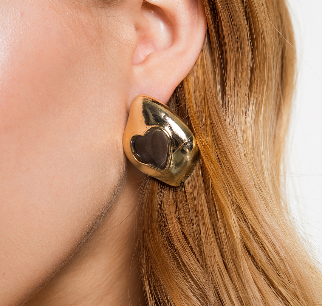 Серьги Мармалато, цвет Золото-прозрачный #4