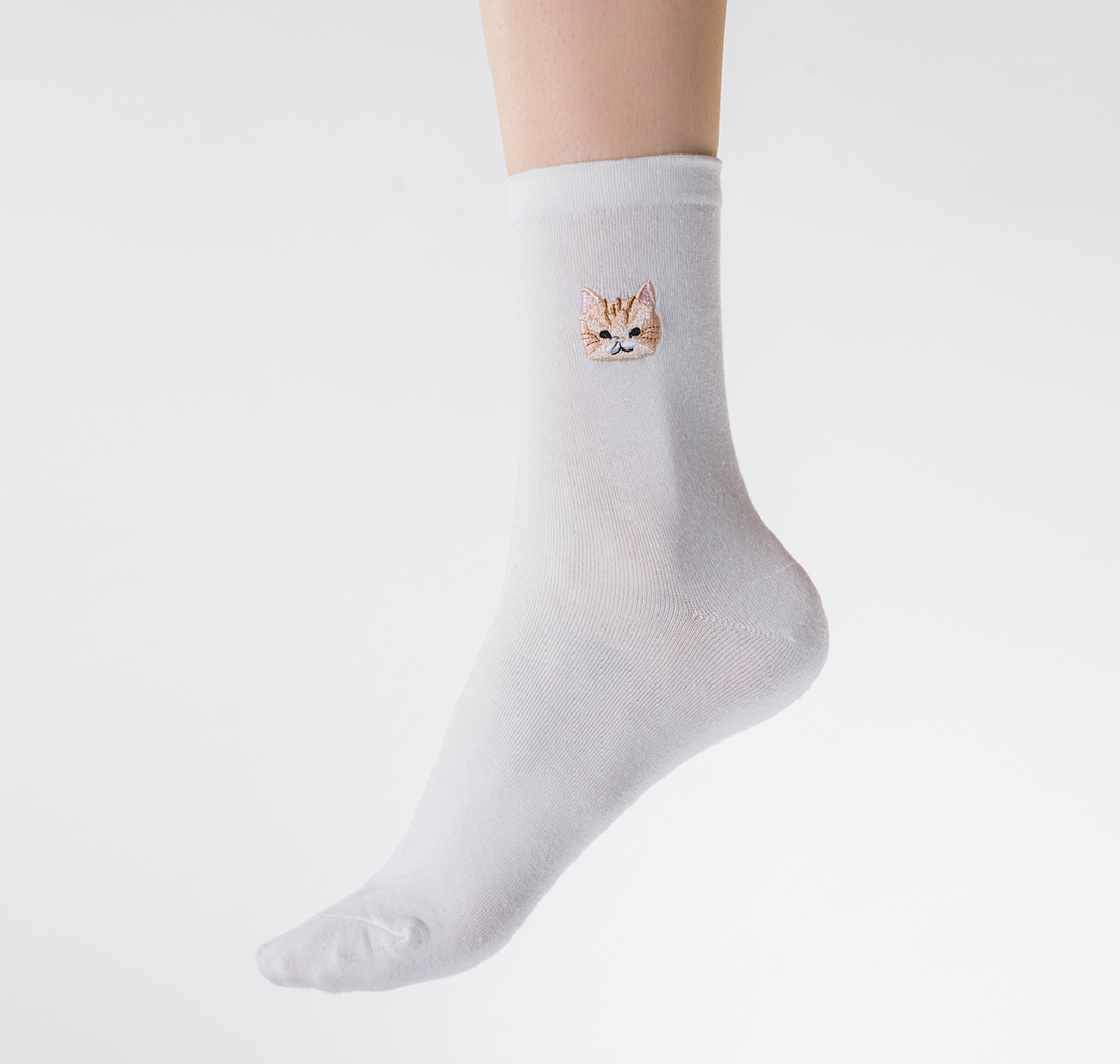 Носки (1 пара) Мармалато, цвет Бежевый-оранжевый-розовый #2