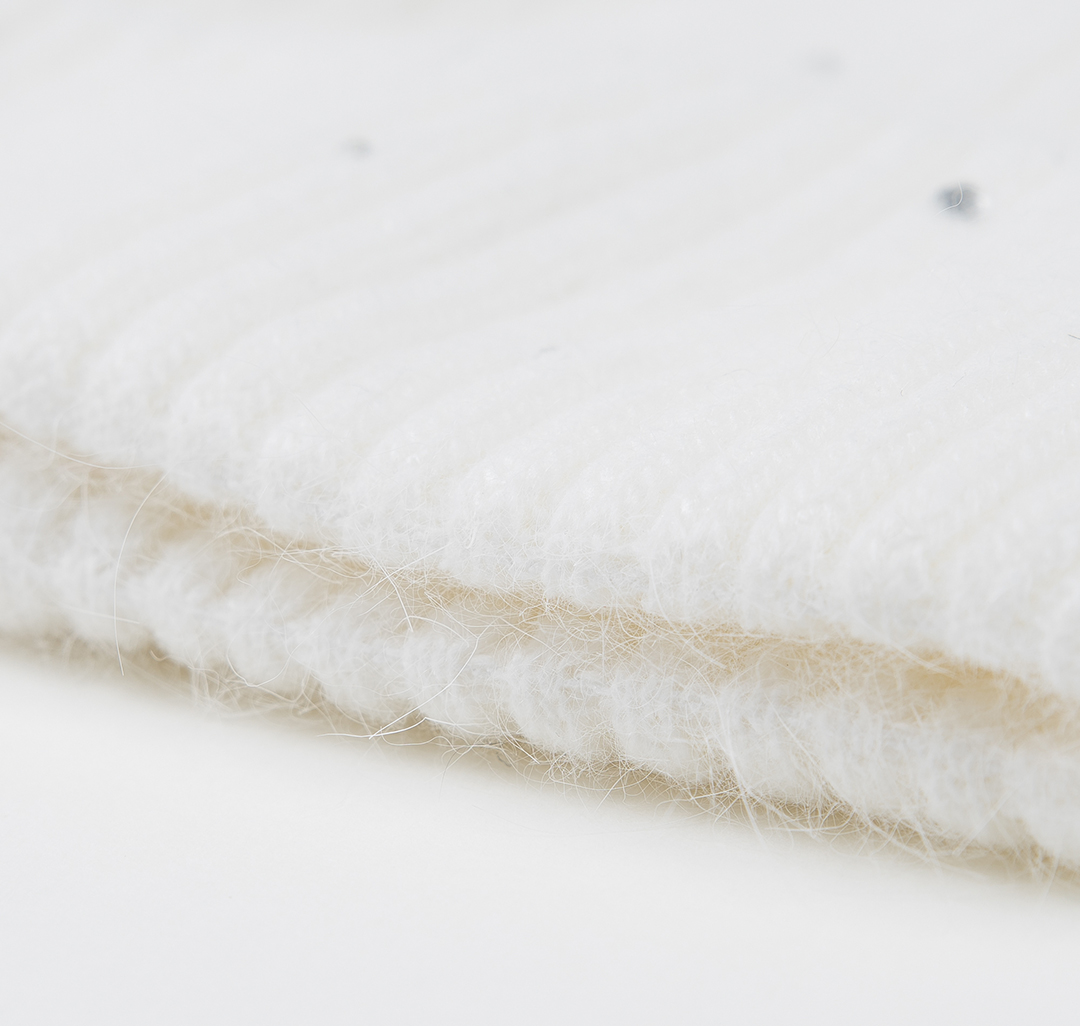 Шапка Мармалато, цвет Молочный #6