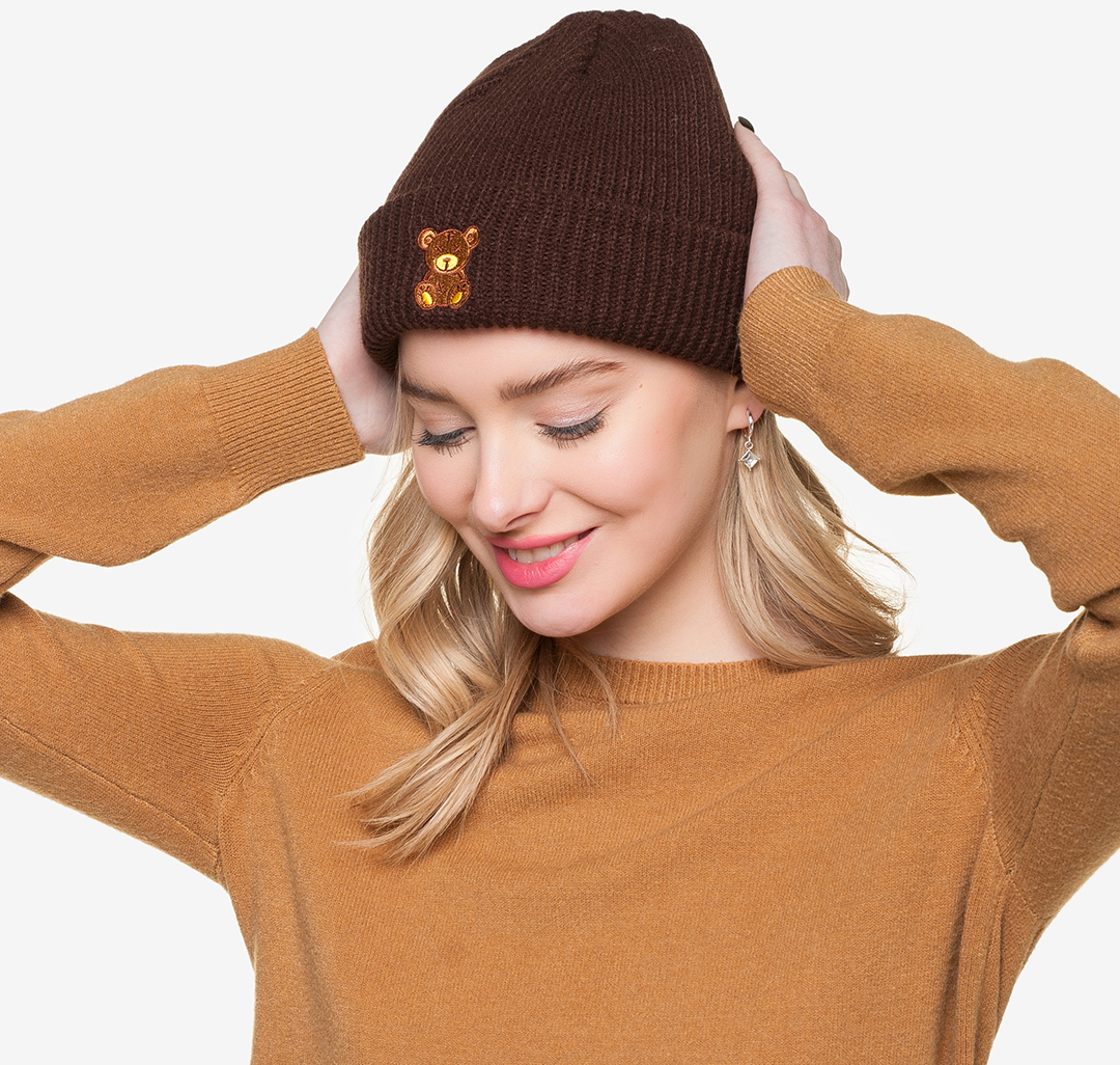 Шапка Мармалато, цвет Шоколадный #1