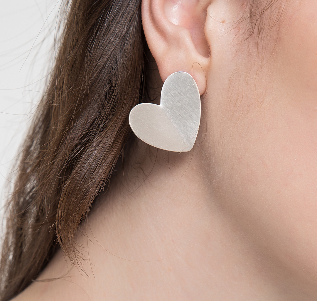 Серьги Мармалато, цвет Белое серебро #3