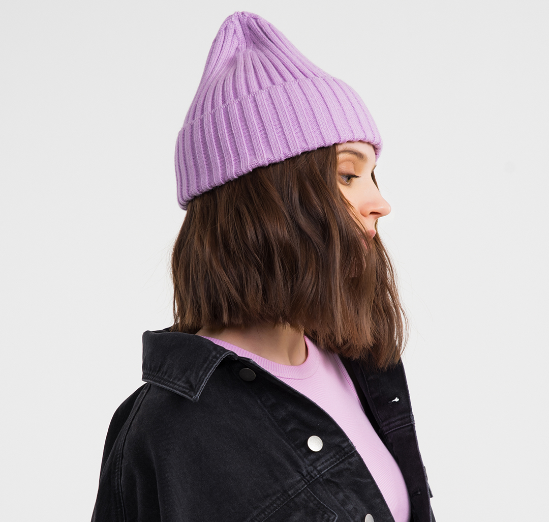 Шапка Мармалато, цвет Лавандовый #2
