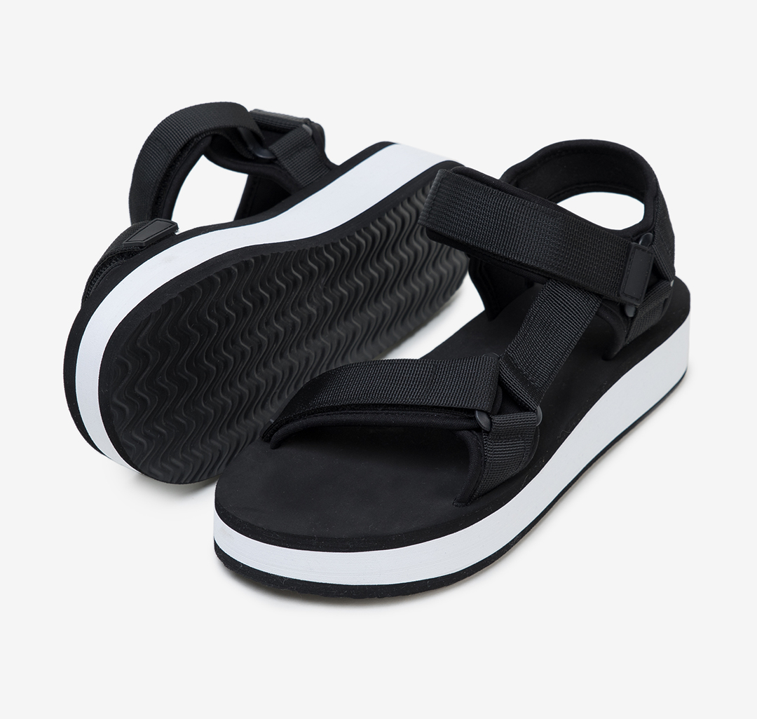 Босоножки Мармалато, цвет Черный-белый #4