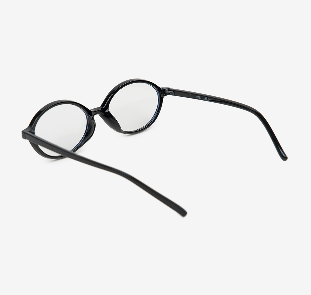 Очки с чехлом Мармалато, цвет Прозрачный-черный #5