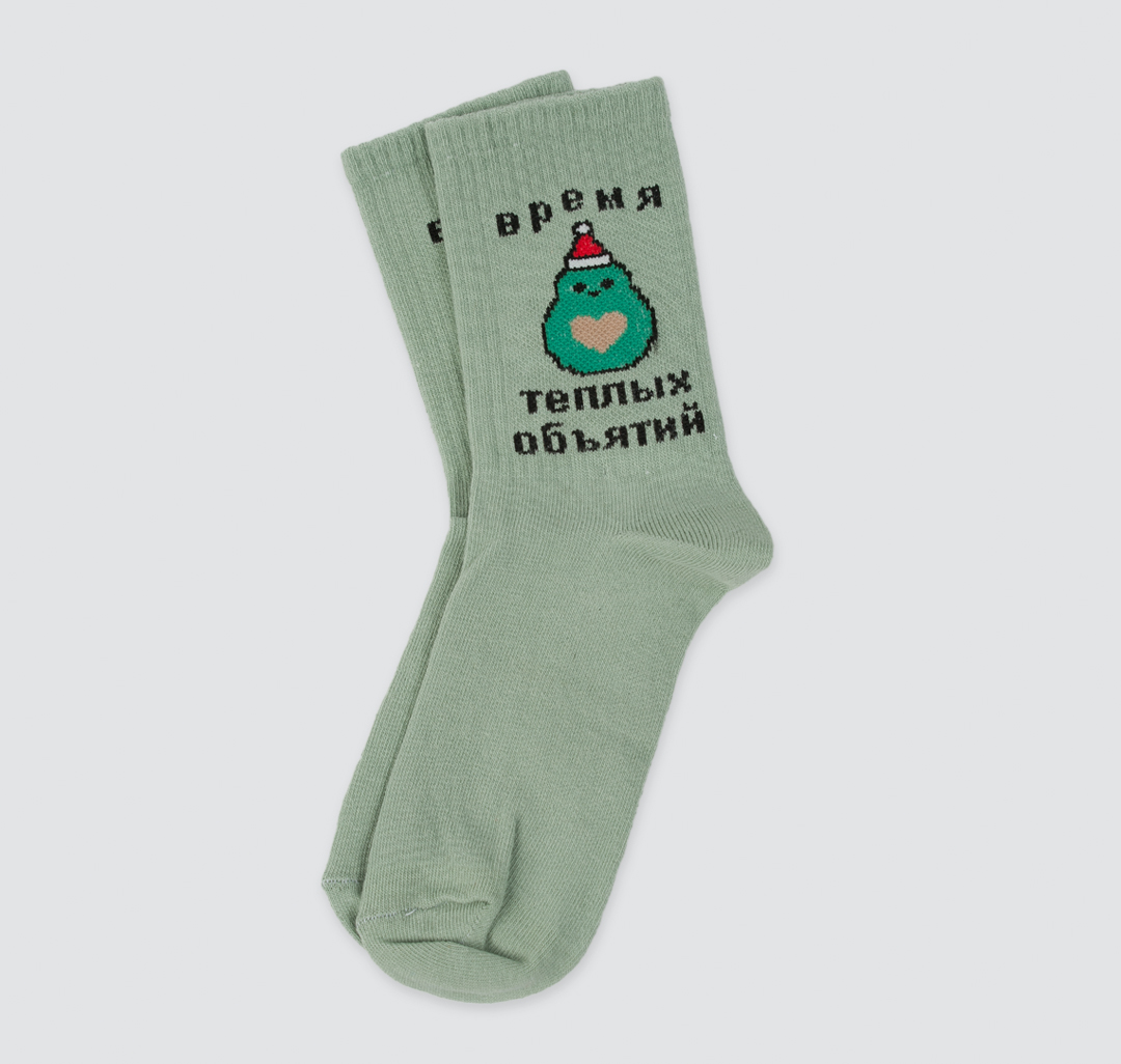 Носки Мармалато, цвет Серо-зеленый-мультиколор #1