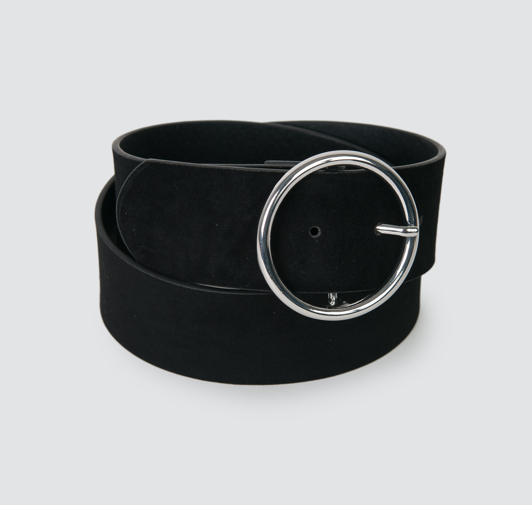 Ремень Мармалато, цвет Черный-серебро #1