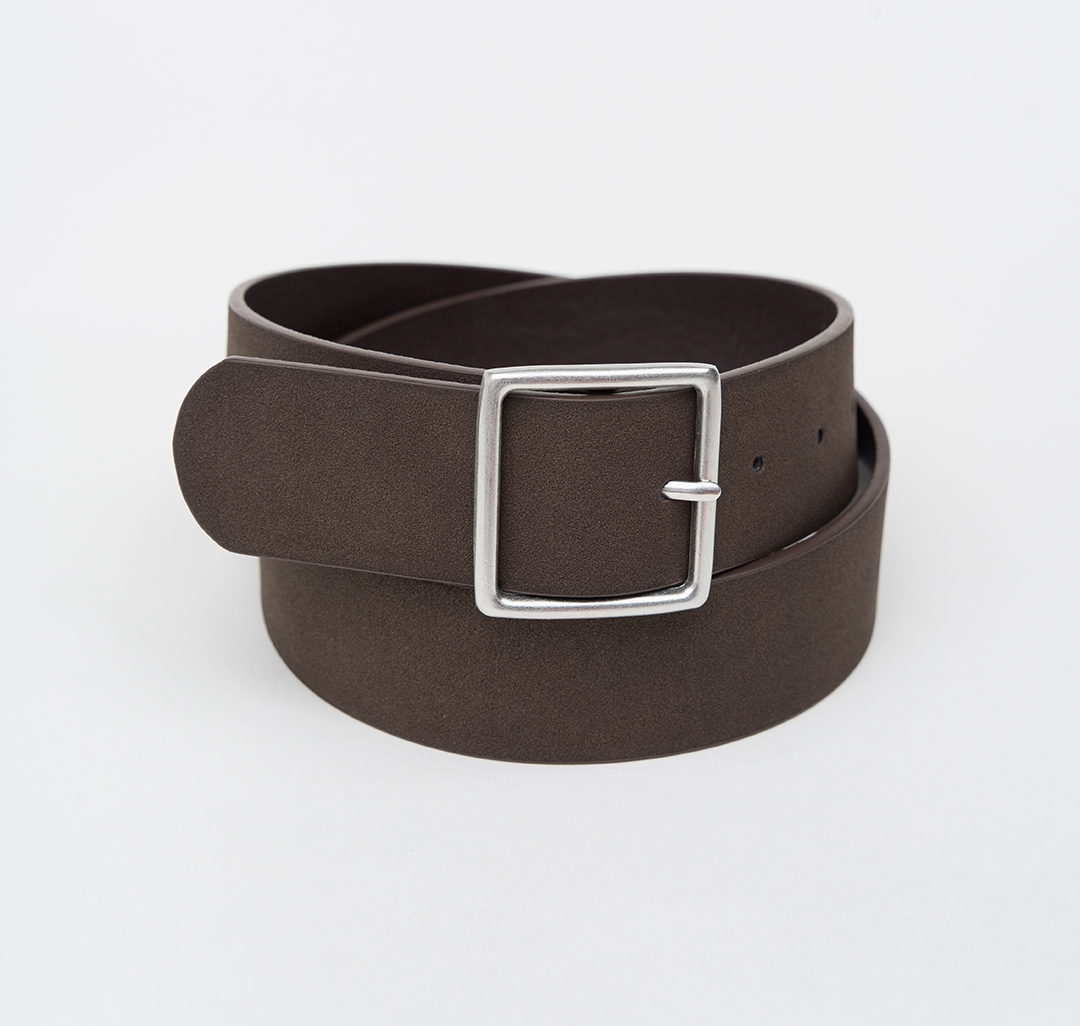 Ремень Мармалато, цвет Шоколадный-серебро #1