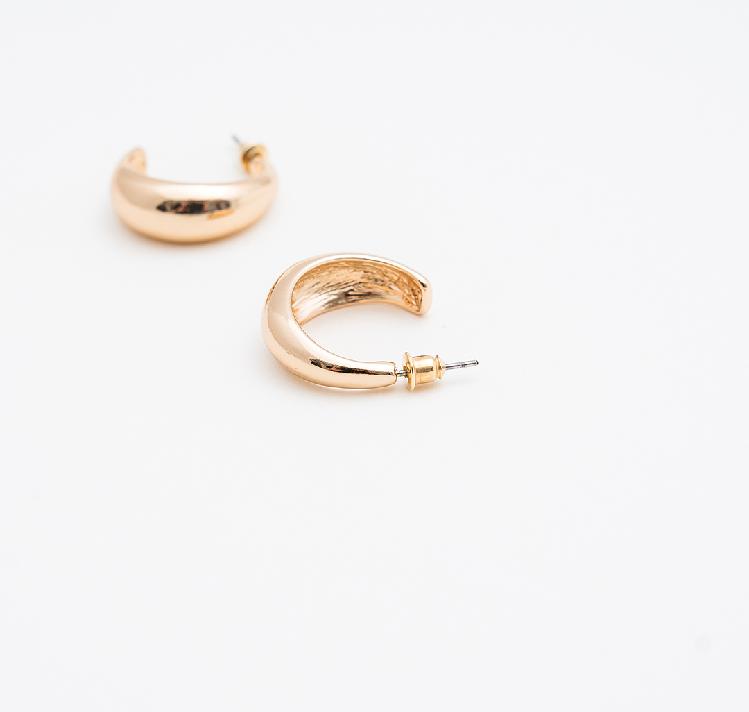 Набор серег (2 пары) Мармалато, цвет Белое серебро-золото-прозрачный #2