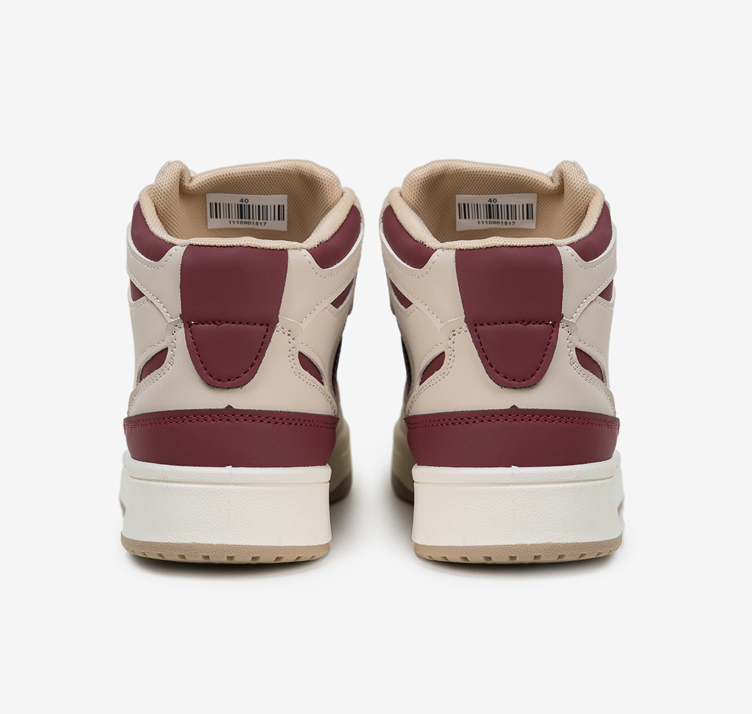 Кеды Мармалато, цвет Бежевый-бордовый #6