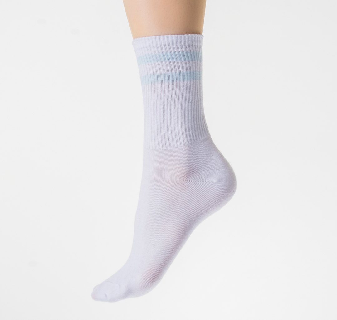 Носки (1 пара) Мармалато, цвет Белый-черный #2