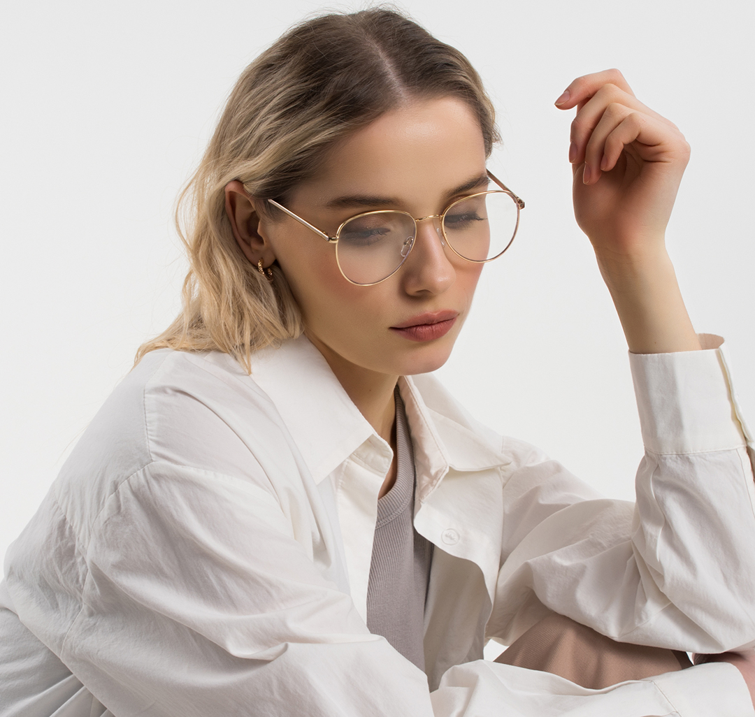 Очки Мармалато, цвет Золото-прозрачный #2