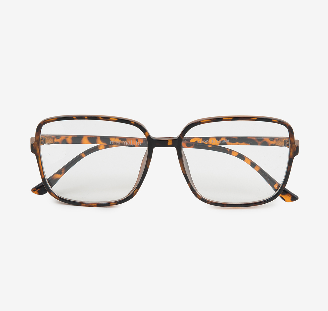 Очки с чехлом Мармалато, цвет Матовый черный-коричневый-прозрачный #3