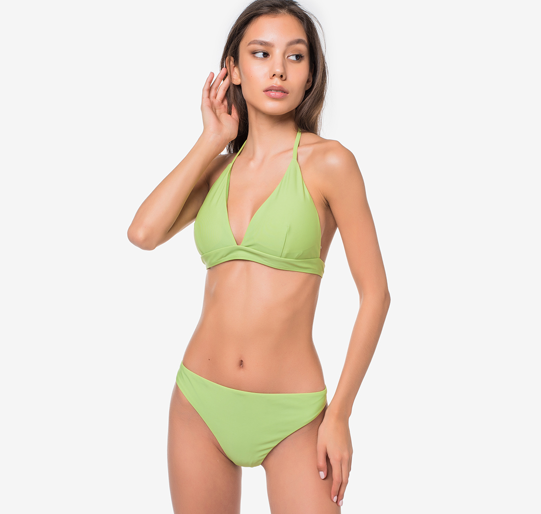 Купальный топ Мармалато, цвет Светло-зеленый #1