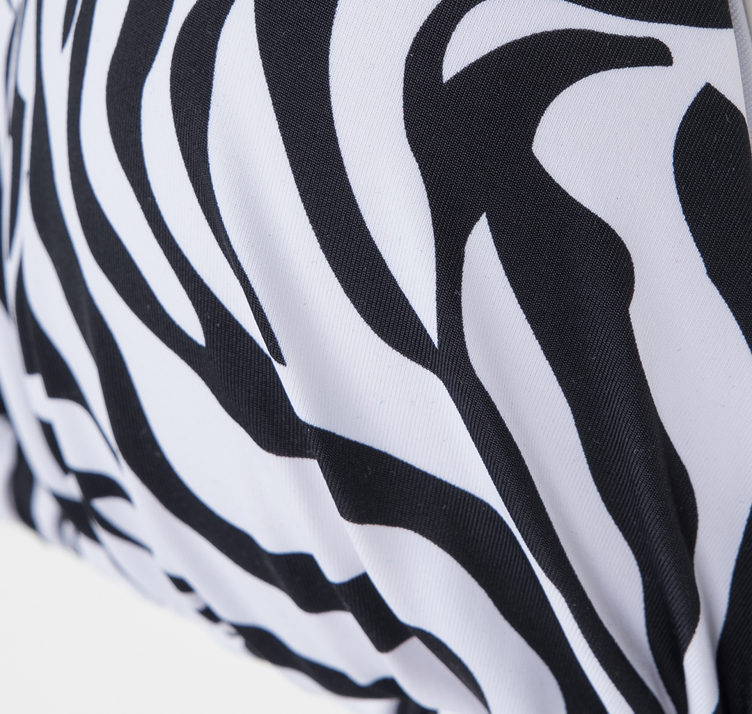 Купальный топ Мармалато, цвет Белый-черный #5