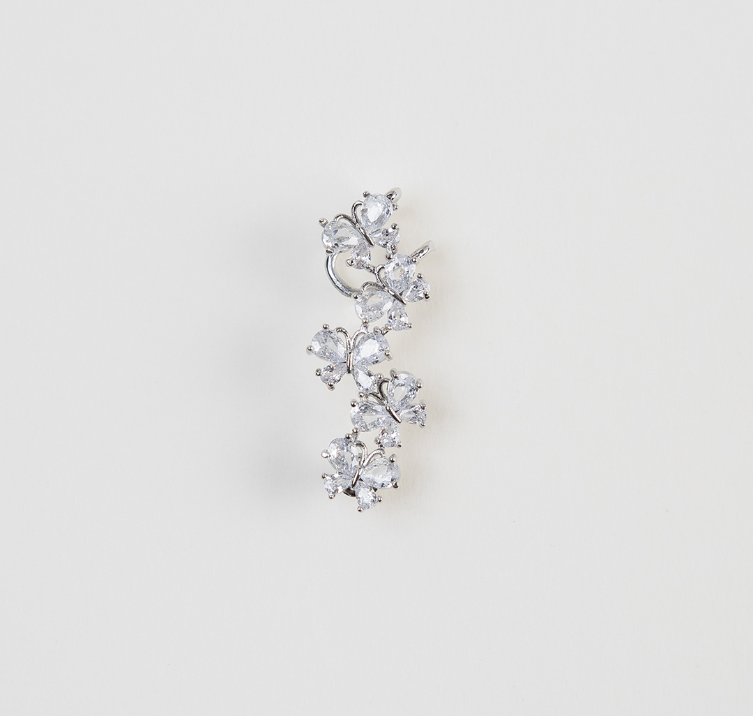 Кафф Мармалато, цвет Прозрачный-белое серебро #1