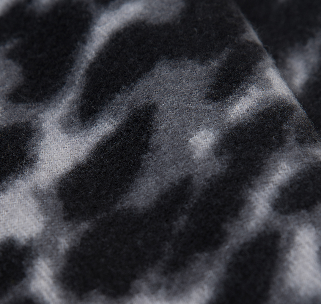 Палантин Мармалато, цвет Серый-черный #5