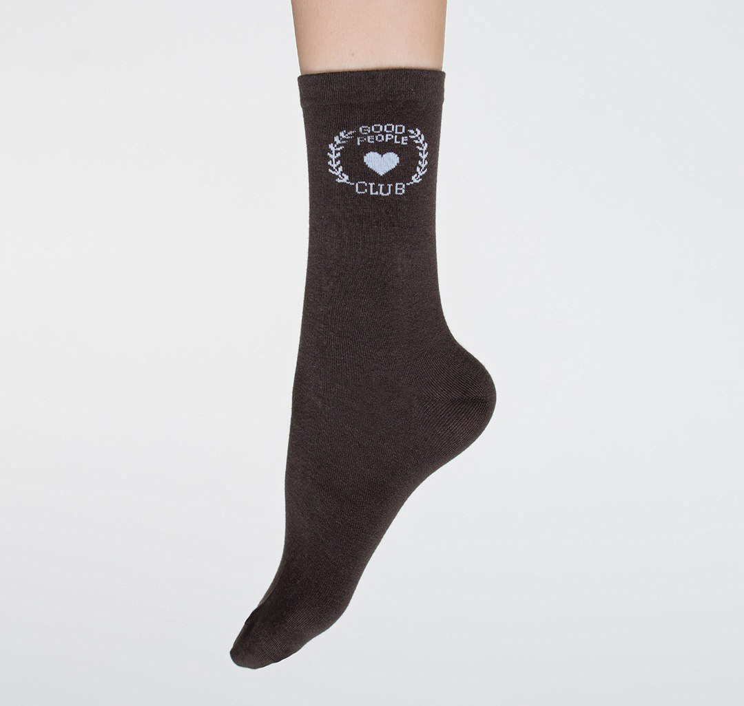 Носки (2 пары) Мармалато, цвет Коричневый-молочный #2