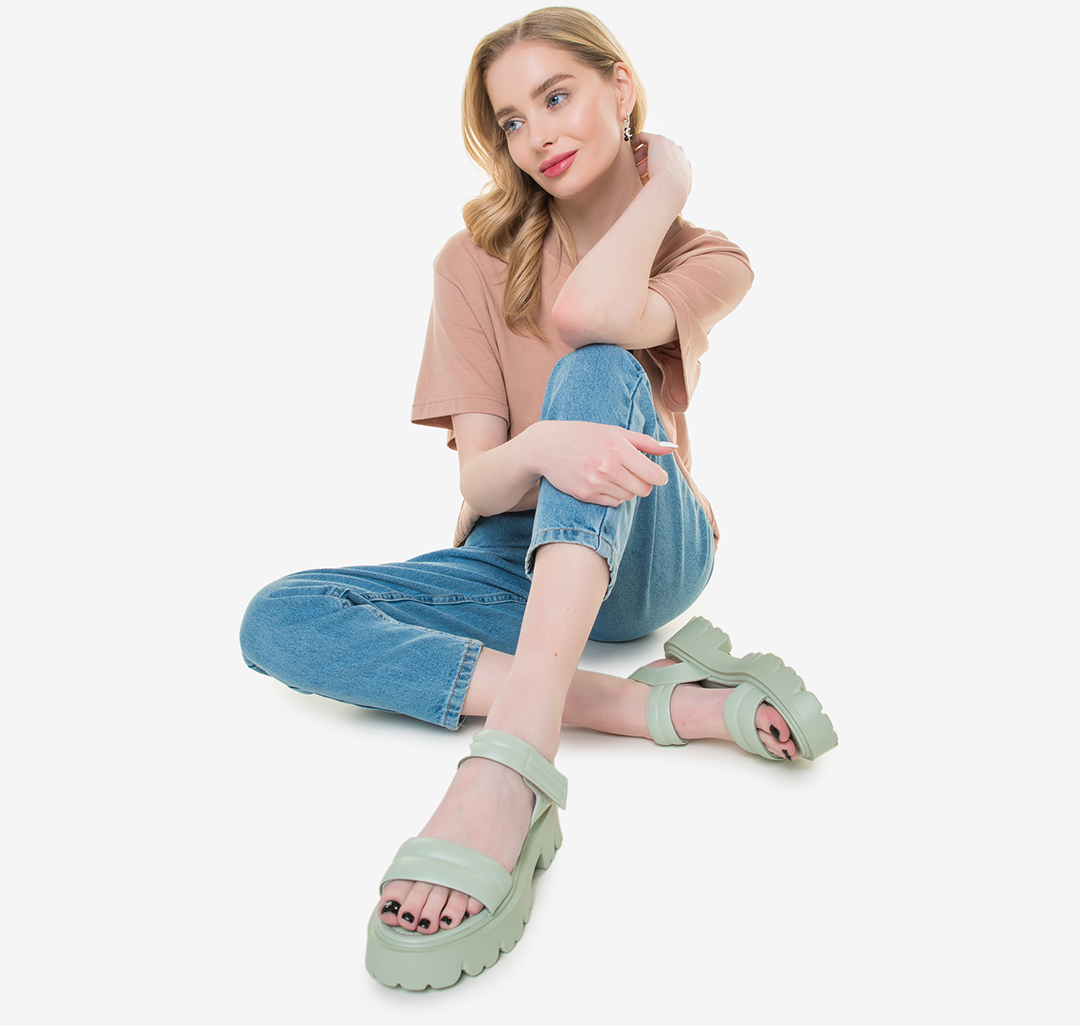 Босоножки Мармалато, цвет Зеленый #3